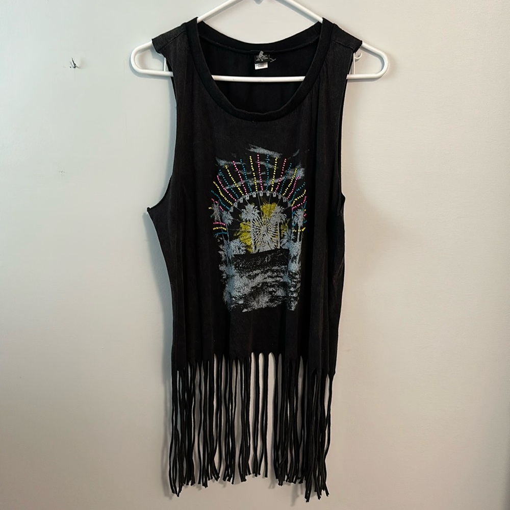 Torrid Funky Stylist Sleeveless Top With Fringe